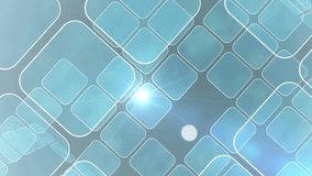 Opening teal grid emerging with flaring light as user icons linking into rotating network expanding. Futuristic, technology, abstract, digital, global, connectivity, dynamic - Powered by Shutterstock - Get 15% off with code: PIKWIZARD15