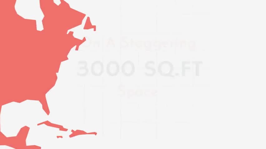 Animated Map of Miami Location Real Estate Promotion for Property Listing Videos