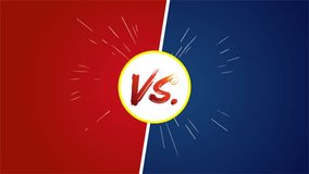 VS background typography, art video illustration. - Powered by Shutterstock - Get 15% off with code: PIKWIZARD15