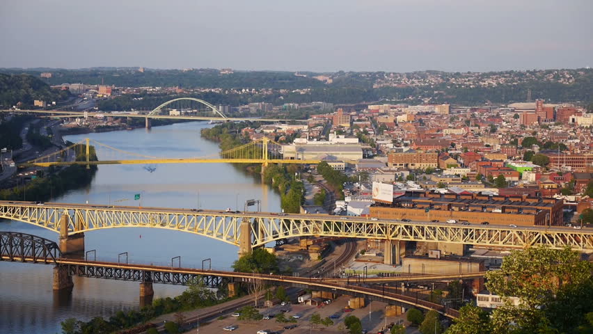 The South Side of Pittsburgh, PA.