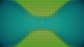 Central pale blue node pulsing triggers yellow dot clusters radiating lines for network display. Abstract, digital, connectivity, visualization, futuristic, technology, geometric - Powered by Shutterstock - Get 15% off with code: PIKWIZARD15