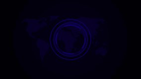 Digital marketing strategy icons on a dark background with a world map overlay , Digital marketing and business strategy concept, Global innovation and corporate growth. - Powered by Shutterstock - Get 15% off with code: PIKWIZARD15