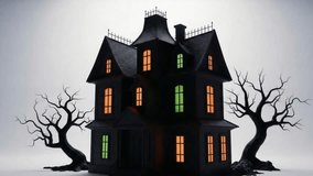 White Background Halloween Pumpkin Fire, Spooky Halloween Jack-o’-Lantern with Flames, Fiery Pumpkin Halloween Decoration, Scary Halloween Fire Pumpkin Isolated - Powered by Shutterstock - Get 15% off with code: PIKWIZARD15