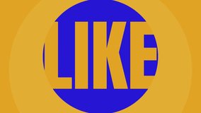 End screen YouTube Yellow text Like share subscribe inside blue circle on orange - Powered by Shutterstock - Get 15% off with code: PIKWIZARD15