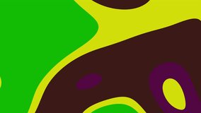 Abstract swirls of lime, chartreuse, olive, purple, and brown form bold, wavy bands. with bold hue!! - Powered by Shutterstock - Get 15% off with code: PIKWIZARD15