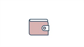 2d Animated illustration of a wallet with coins and an upward arrow, symbolizing income growth, savings increase, and financial success - Powered by Shutterstock - Get 15% off with code: PIKWIZARD15
