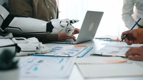 Inside a tech savvy boardroom, a diverse team applies AI insights to streamline research and data analytics, unlocking improved collaboration and business outcomes. Noogenesis AI - Powered by Shutterstock - Get 15% off with code: PIKWIZARD15