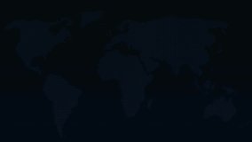 Digital innovation and global technology represented through abstract data visualization, social network icons ,Beautiful motion waving dots map texture with glowing defocused particles 4k video. - Powered by Shutterstock - Get 15% off with code: PIKWIZARD15