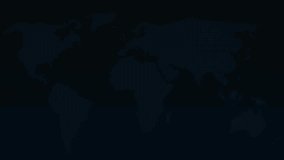 Digital world map with employee training concept technology business ideas, social network icons ,Beautiful motion waving dots map texture with glowing defocused particles 4k video. - Powered by Shutterstock - Get 15% off with code: PIKWIZARD15