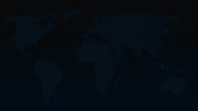 Animated graphic of financial risk management concept over a world map, social network icons ,Beautiful motion waving dots map texture with glowing defocused particles 4k video. - Powered by Shutterstock - Get 15% off with code: PIKWIZARD15