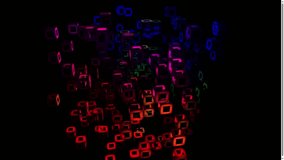 Digital Cubes Dancing in the Dark - Powered by Shutterstock - Get 15% off with code: PIKWIZARD15