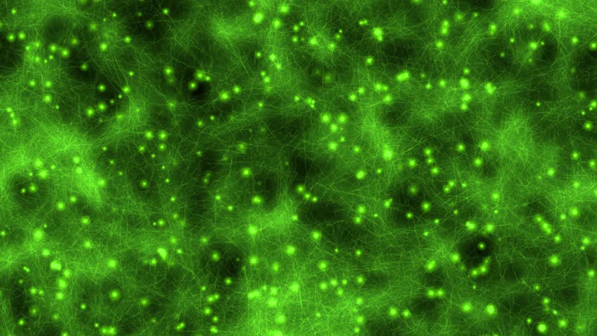Abstract Green Network of Glowing Particles and Interconnected Filaments - Powered by Shutterstock - Get 15% off with code: PIKWIZARD15