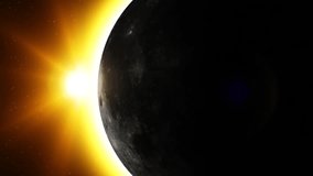 Animation of eclipse scene. - Powered by Shutterstock - Get 15% off with code: PIKWIZARD15