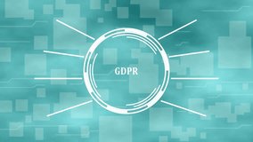 Businessman presses button GDPR general data protection regulation on phone and virtual web electronic user interface. - Powered by Shutterstock - Get 15% off with code: PIKWIZARD15