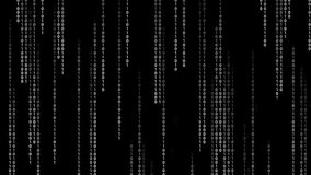 Matrix Style binary code falling animation Background, Digital Binary code Rain Animation on Black Screen - Powered by Shutterstock - Get 15% off with code: PIKWIZARD15