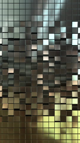 Metal Cubes — Seamless Vertical Background Loop
