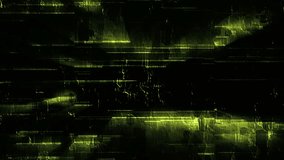 Abstract Digital Glitch Effect with Yellow and Black Tones Revealing Textured Patterns and Light Streaks - Powered by Shutterstock - Get 15% off with code: PIKWIZARD15