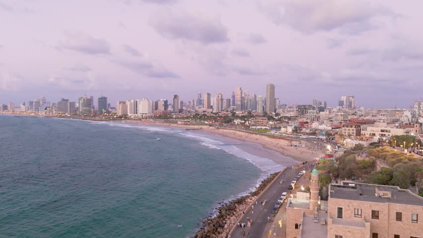 Aerial view of Tel Aviv
