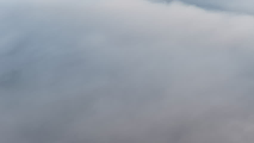 Early morning mist drifts through a forested Pacific Northwest landscape near Portland, Oregon. Fog and mist forms when moist air cools to its dew point, causing water vapor to condense.