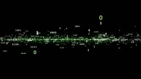 Binary code black and green background with Looping animation zooming in Abstract Matrix Motion Background. Computer Code Data Stream Hud interface - Powered by Shutterstock - Get 15% off with code: PIKWIZARD15