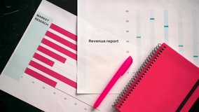 paper of financial analysis and printed charts on table work office double exposure successful teamwork,business planning concept. - Powered by Shutterstock - Get 15% off with code: PIKWIZARD15