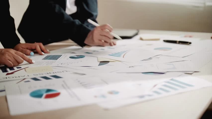 teamwork background charts and graphs banner, Team of business people working together in the meeting room office, successful teamwork,business