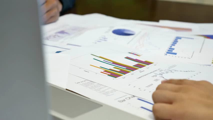 teamwork background charts and graphs banner, Team of business people working together in the meeting room office, successful teamwork,business