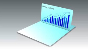 Business dashboard animation, showcasing moving analytics with the business success concept. - Powered by Shutterstock - Get 15% off with code: PIKWIZARD15