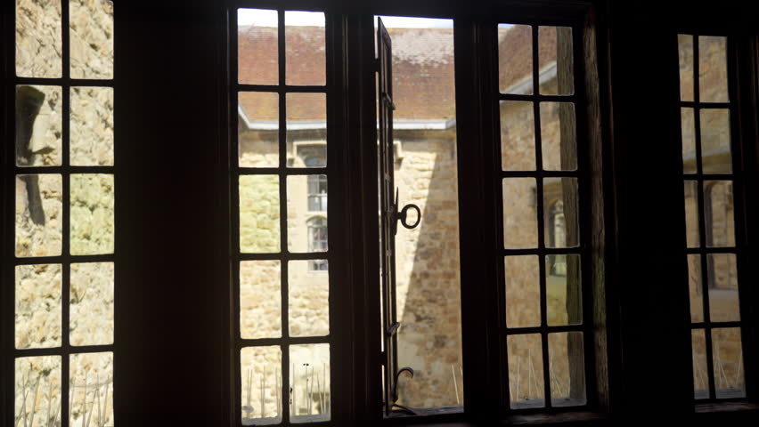 sunny open courtyard, lightfilled interior featuring vintage architecture and tranquil ambiance