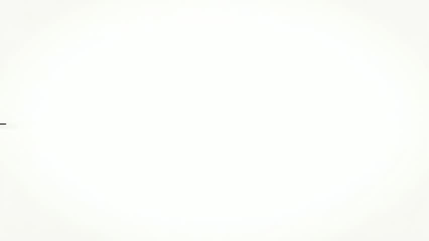 Thank You Animated Handwriting Word Text Appearing on White Background Clean Design