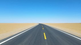 Scenic Desert Highway Road Aerial Drone Footage 4K Video - Powered by Shutterstock - Get 15% off with code: PIKWIZARD15