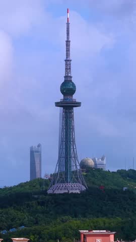 Qingdao TV Tower Urban Environment, Shandong Province, China