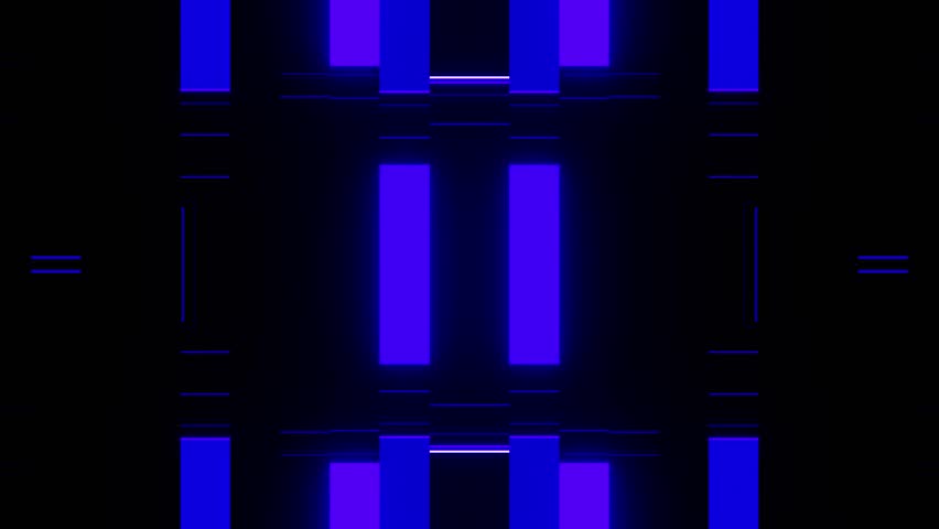 Blue purple animated lines background VJ loop for scene