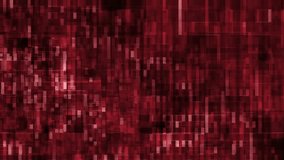Loopable digital red grid pattern and floating pixel geometric shapes creates futuristic technological background. - Powered by Shutterstock - Get 15% off with code: PIKWIZARD15