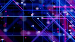 Artificial intelligence big data processing flow animation. Quantum computing core with data travelling and logic operations. Futuristic technology processor. - Powered by Shutterstock - Get 15% off with code: PIKWIZARD15