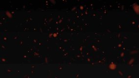 Floating Fire Sparks Overlay: Realistic Rising Embers on Black Background - Powered by Shutterstock - Get 15% off with code: PIKWIZARD15
