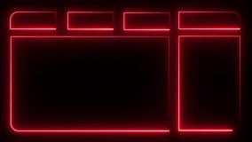 Futuristic Neon HUD Overlay Frame Animation - Powered by Shutterstock - Get 15% off with code: PIKWIZARD15