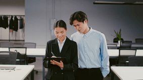 Young professionals collaborating in a modern office environment - Powered by Shutterstock - Get 15% off with code: PIKWIZARD15