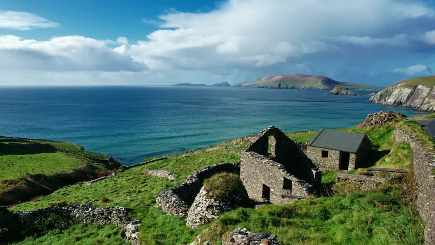 Ireland epic locations Slea Head Dingle Kerry Ireland Blasket Islands nature and wild beauty