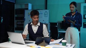 Business team analyzing financial data and planning projects in modern office. - Powered by Shutterstock - Get 15% off with code: PIKWIZARD15