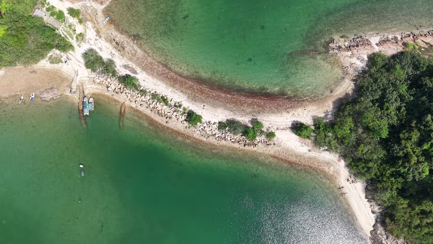 Ma Shi Chau Tolo Harbour Geopark Scenic View June 7 2025