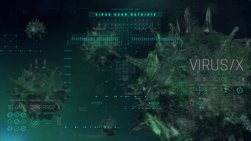 Virus Health Medical Technology HUD UI Design - Powered by Shutterstock - Get 15% off with code: PIKWIZARD15