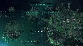 Virus Health Medical Technology HUD UI Design - Powered by Shutterstock - Get 15% off with code: PIKWIZARD15