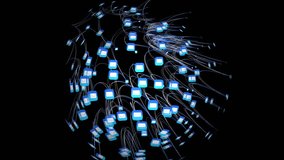 Clusters Email box icons form digital communication connection network - Powered by Shutterstock - Get 15% off with code: PIKWIZARD15