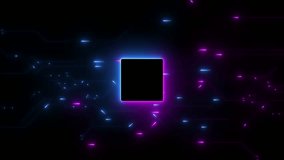 Abstract futuristic digital technology background. Artificial Intelligence circuit lines design. AI, Deep Machine Learning, Technological Brain AI chip circuit board. on a black background. 4k - Powered by Shutterstock - Get 15% off with code: PIKWIZARD15