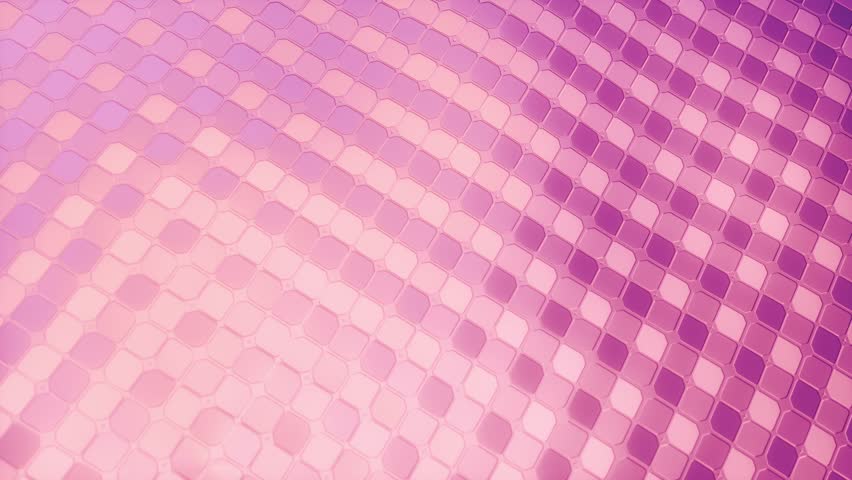 Abstract animated background featuring a flowing grid of pink and purple mosaic tiles. This seamless loop creates a gentle waving motion - Powered by Shutterstock - Get 15% off with code: PIKWIZARD15
