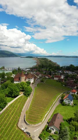 Lake Biel Switzerland St. Peter