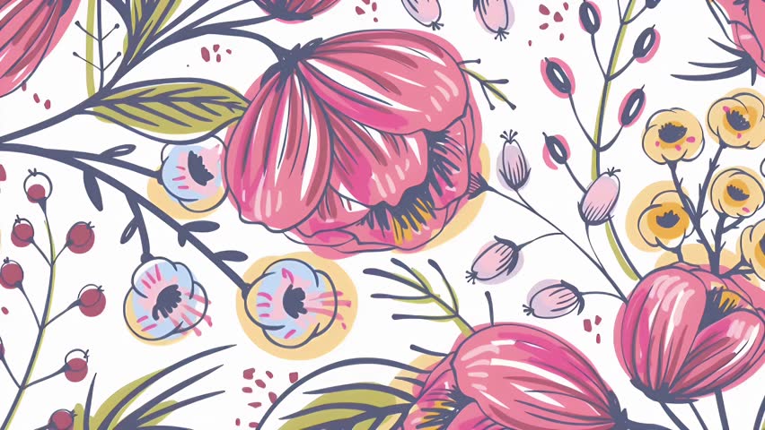 Elegant Floral Wedding Day Card Perfect for a Romantic Celebration.