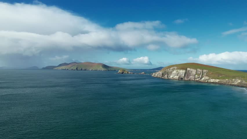 Irish Landscapes Blasket Islands view from Slea Head Drive Dingle Epic Locations Ireland