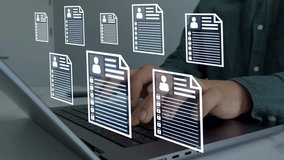 Protecting herself from cyber attacks. Documents confidentiality,cyber security protection concept. Software for security, searching and managing corporate document and employee information.	 - Powered by Shutterstock - Get 15% off with code: PIKWIZARD15